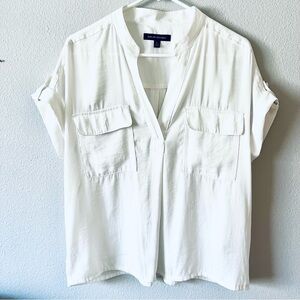Banana Republic Classic White Blouse